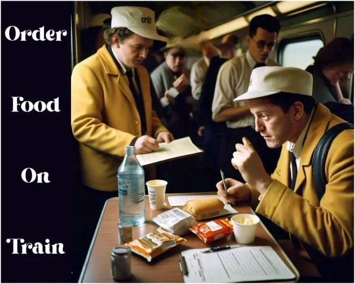 order food on train